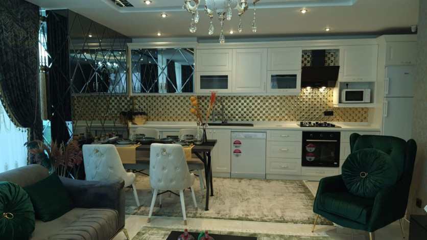 Квартира 2+1 на первой линии моря, 120 м2 - Ракурс 10