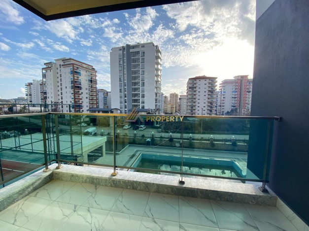 Квартира 2+1 в Махмутларе с новой мебелью от надежного застройщика, 100 м2 - Ракурс 15