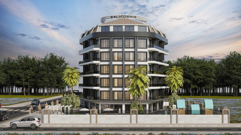 Строящийся комплекс в Кестеле с видом на море, на первой линии! - Ракурс 4