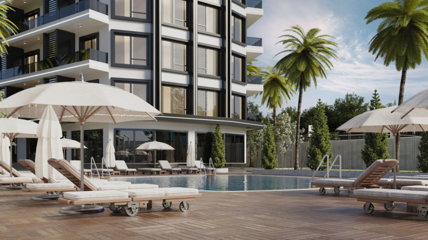 Строящийся комплекс в Кестеле с видом на море, на первой линии! - Ракурс 7