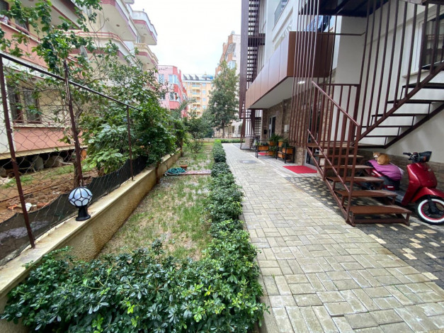 Трехкомнатная квартира в центре Алании, 200 метров до пляжа Клеопатра, 95 м! - Ракурс 14