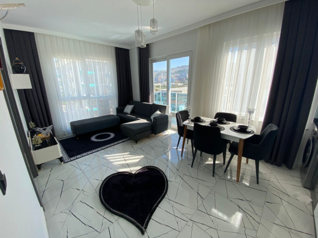 Апартаменты 1+1 с видом на море, Каргыджак,50м2 - Ракурс 10