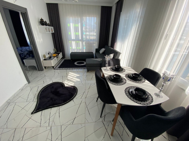 Апартаменты 1+1 с видом на море, Каргыджак,50м2 - Ракурс 12