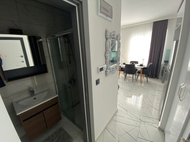 Апартаменты 1+1 с видом на море, Каргыджак,50м2 - Ракурс 14