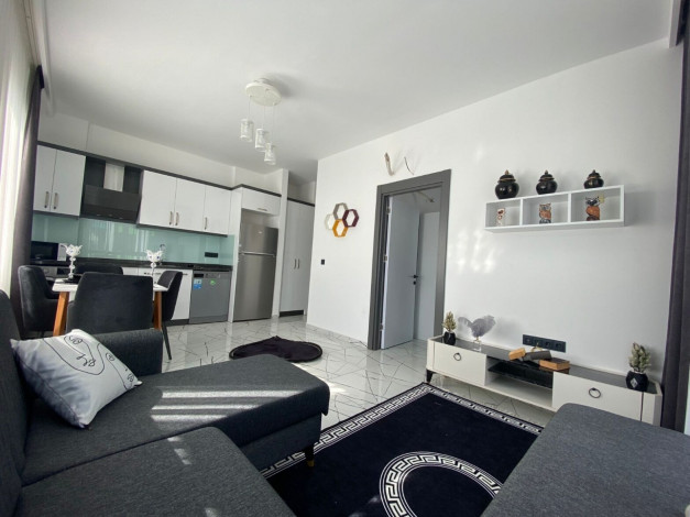 Апартаменты 1+1 с видом на море, Каргыджак,50м2 - Ракурс 15