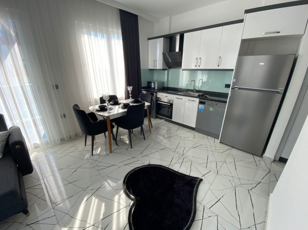 Апартаменты 1+1 с видом на море, Каргыджак,50м2 - Ракурс 18