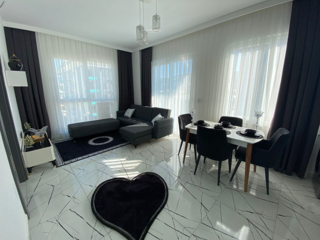 Апартаменты 1+1 с видом на море, Каргыджак,50м2 - Ракурс 19