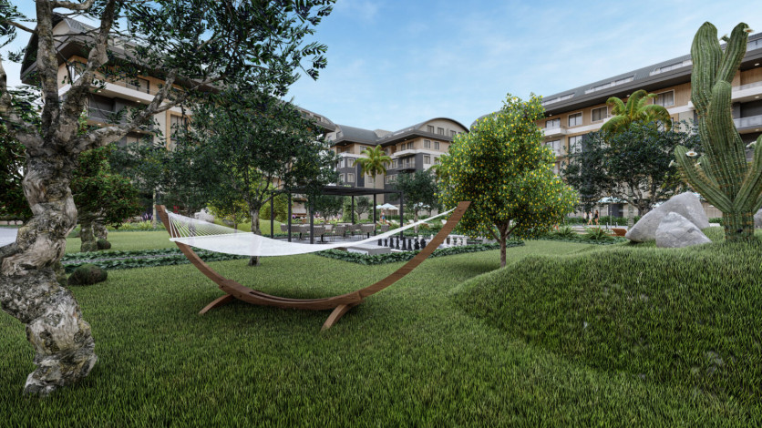 Роскошный проект на начальном этапе строительства в престижном районе Оба! - Ракурс 6