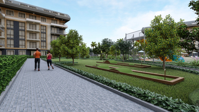 Роскошный проект на начальном этапе строительства в престижном районе Оба! - Ракурс 9