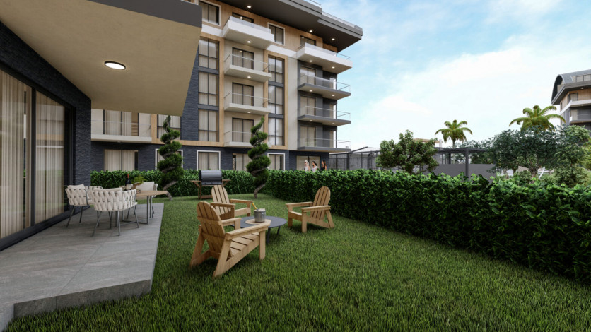 Роскошный проект на начальном этапе строительства в престижном районе Оба! - Ракурс 10