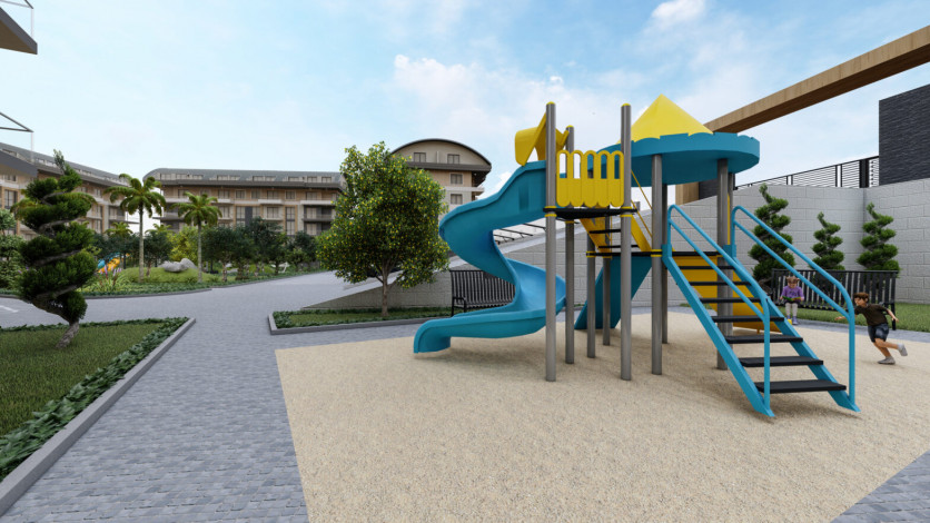 Роскошный проект на начальном этапе строительства в престижном районе Оба! - Ракурс 18