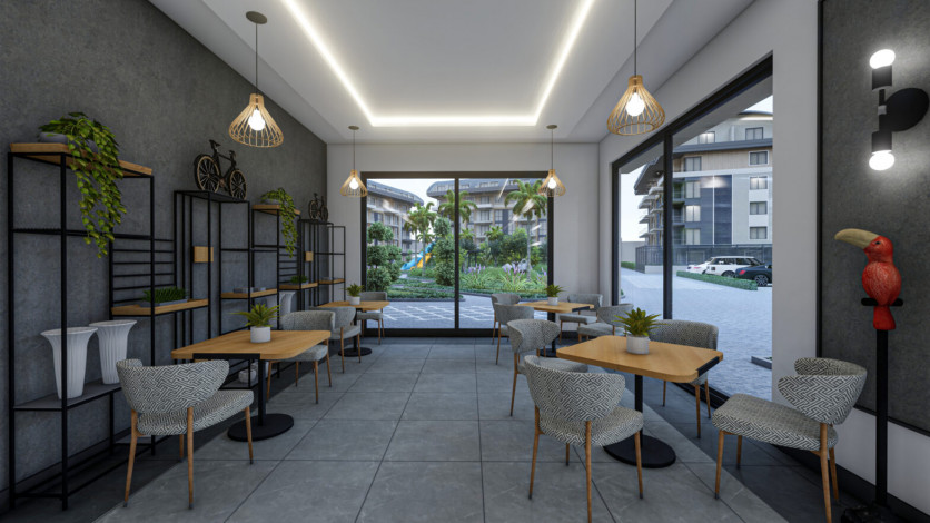 Роскошный проект на начальном этапе строительства в престижном районе Оба! - Ракурс 21