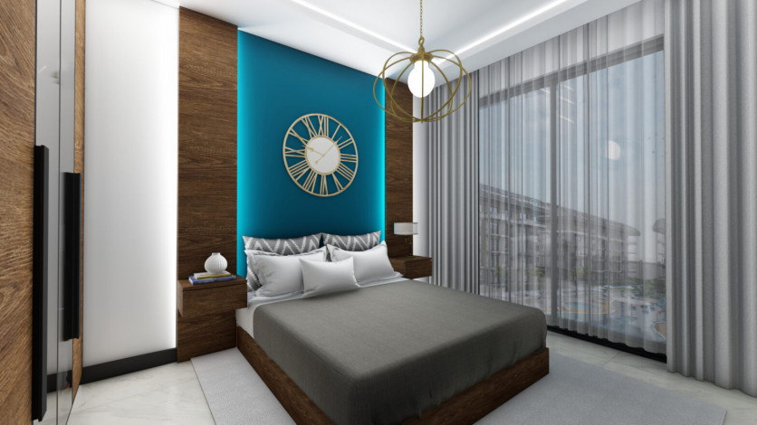 Роскошный проект на начальном этапе строительства в престижном районе Оба! - Ракурс 39