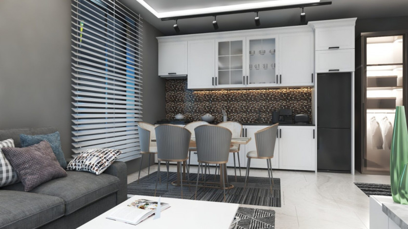 Инвестиционный проект в Авсалларе, недалеко от самого известного пляжа Инджекум! - Ракурс 17