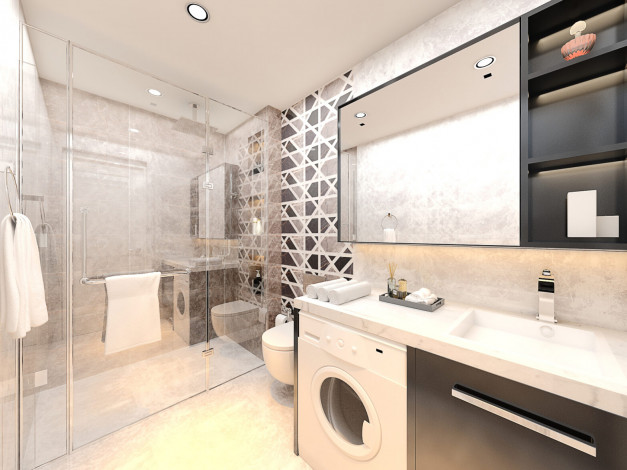 Новый инвестиционный проект около центра Авсаллар, недалеко от пляжа Инджекум! - Ракурс 27