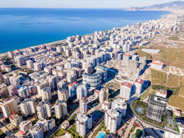 Старт продаж нового жилого комплекса в Махмутлар, 63м-166м - Ракурс 4