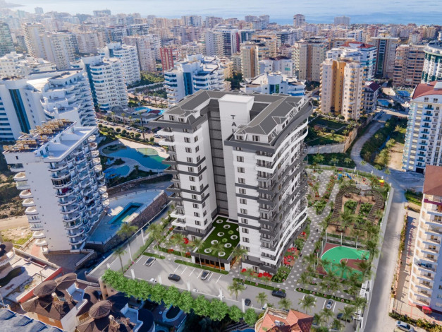 Старт продаж нового жилого комплекса в Махмутлар, 63м-166м - Ракурс 5