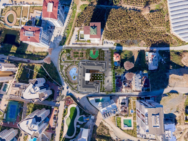 Старт продаж нового жилого комплекса в Махмутлар, 63м-166м - Ракурс 6