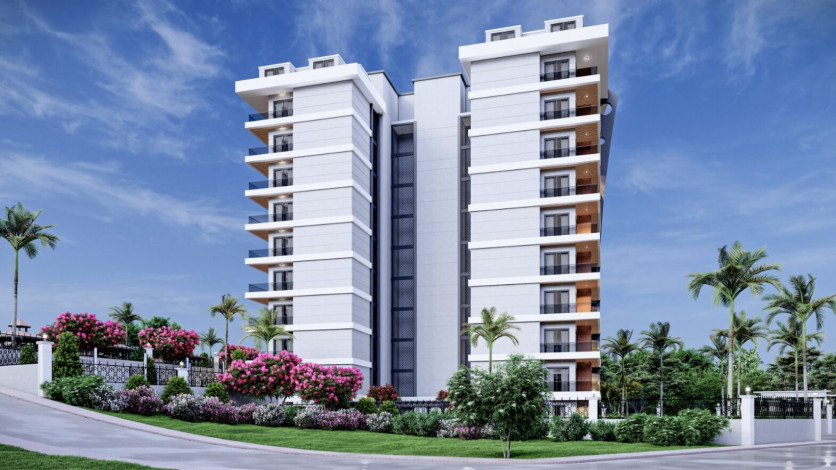 Старт продаж нового комплекса в районе Авсаллар, 45м-105м - Ракурс 2