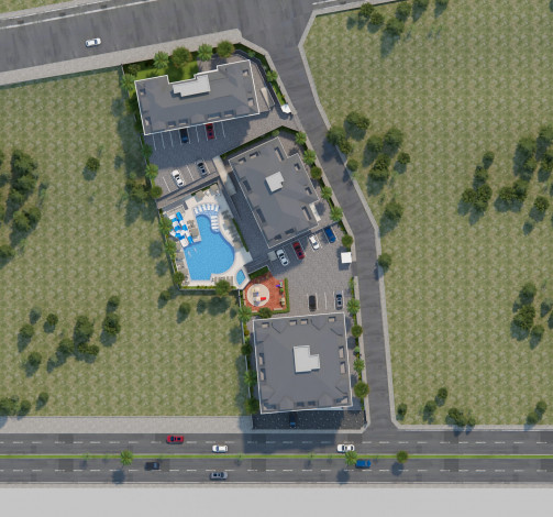 Проект на этапе строительства по объездной дороге в Алании, 120м-304м - Ракурс 6