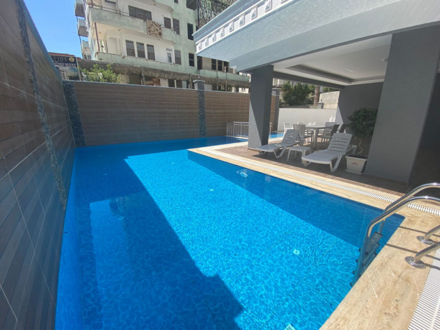 Квартира 1+1 в новом современном комплексе, район Махмутлар, 60 м2 - Ракурс 26