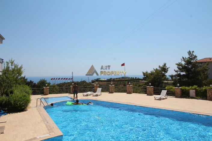 Четырехкомнатная вилла с видом на море в Алании, 180м - Ракурс 11