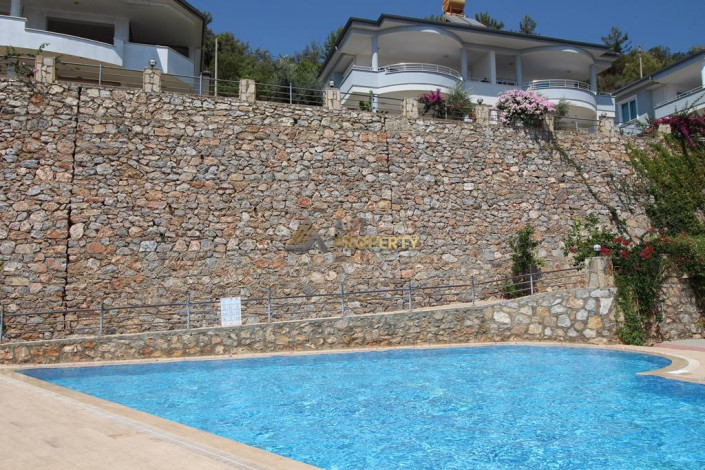 Четырехкомнатная вилла с видом на море в Алании, 180м - Ракурс 12