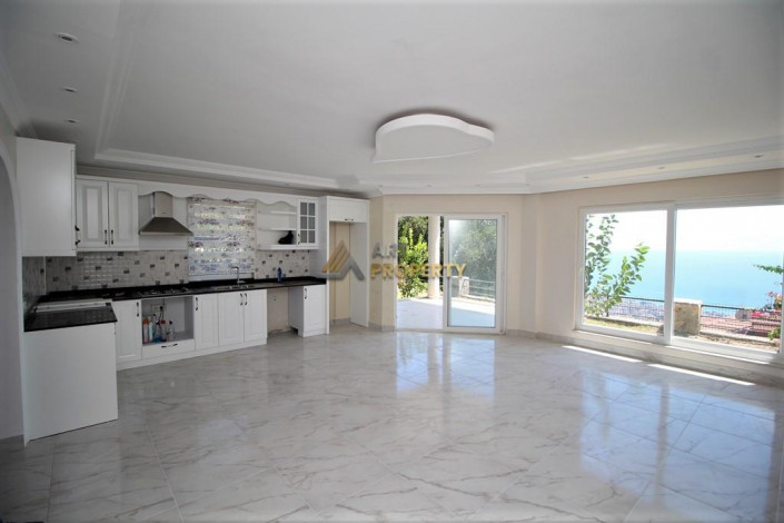 Четырехкомнатная вилла с видом на море в Алании, 180м - Ракурс 17