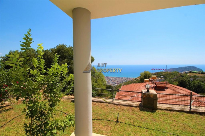 Четырехкомнатная вилла с видом на море в Алании, 180м - Ракурс 21