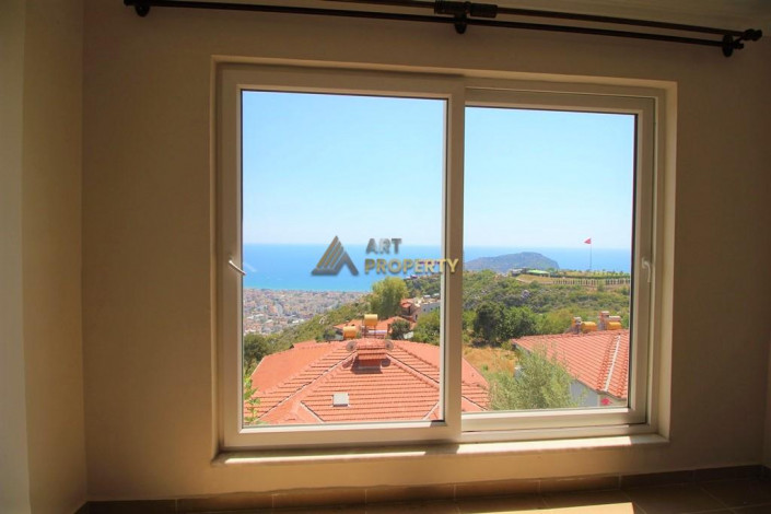 Четырехкомнатная вилла с видом на море в Алании, 180м - Ракурс 30