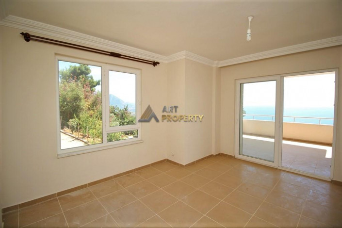 Четырехкомнатная вилла с видом на море в Алании, 180м - Ракурс 32