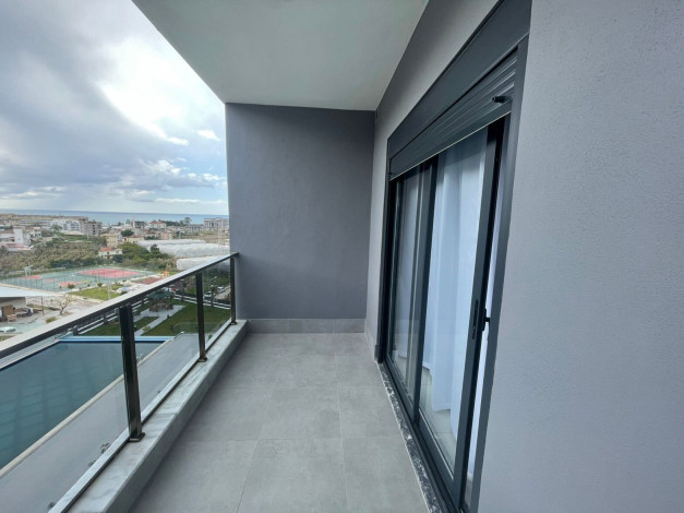 Три меблированные  квартиры в новом доме  с видом на море в районе Каргыджак, 50м - Ракурс 3