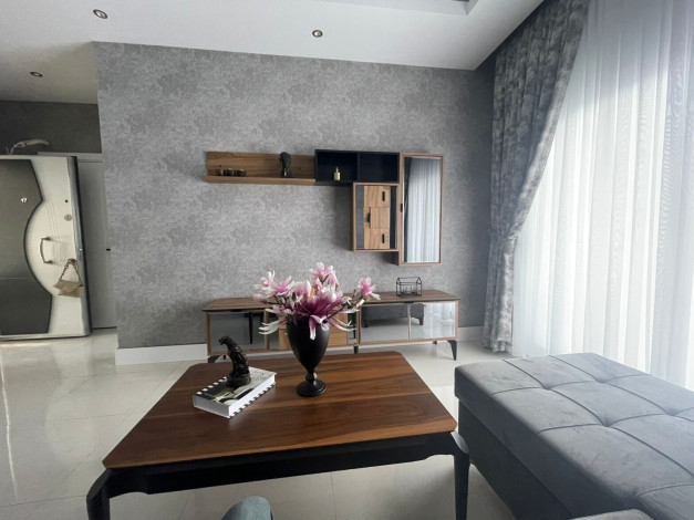 Три меблированные  квартиры в новом доме  с видом на море в районе Каргыджак, 50м - Ракурс 6