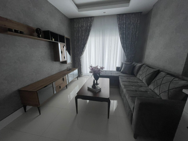 Три меблированные  квартиры в новом доме  с видом на море в районе Каргыджак, 50м - Ракурс 8