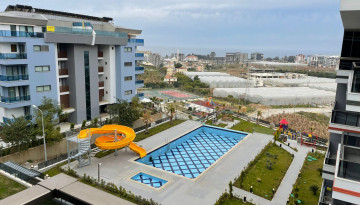 Три меблированные  квартиры в новом доме  с видом на море в районе Каргыджак, 50м - Ракурс 14