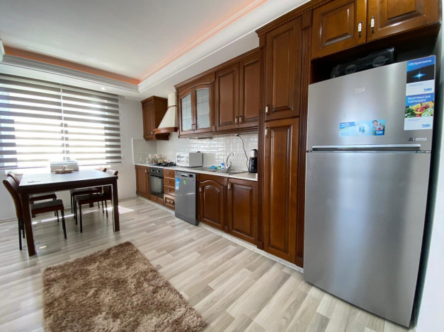 Трехкомнатные апартаменты, в 200 метрах от моря, в районе Махмутлар, 120 м2 - Ракурс 13