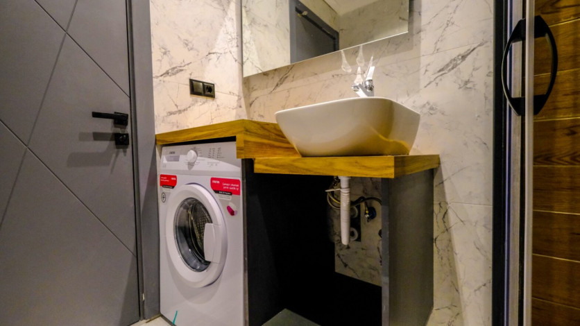 Меблированная двухкомнатная квартира в Махмутларе, 55м - Ракурс 7