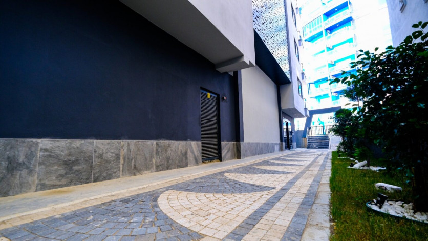 Меблированная двухкомнатная квартира в Махмутларе, 55м - Ракурс 12