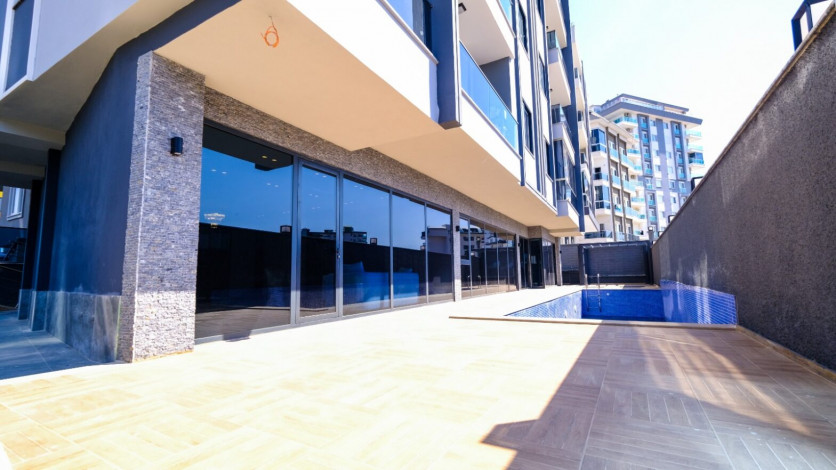 Меблированная двухкомнатная квартира в Махмутларе, 55м - Ракурс 15