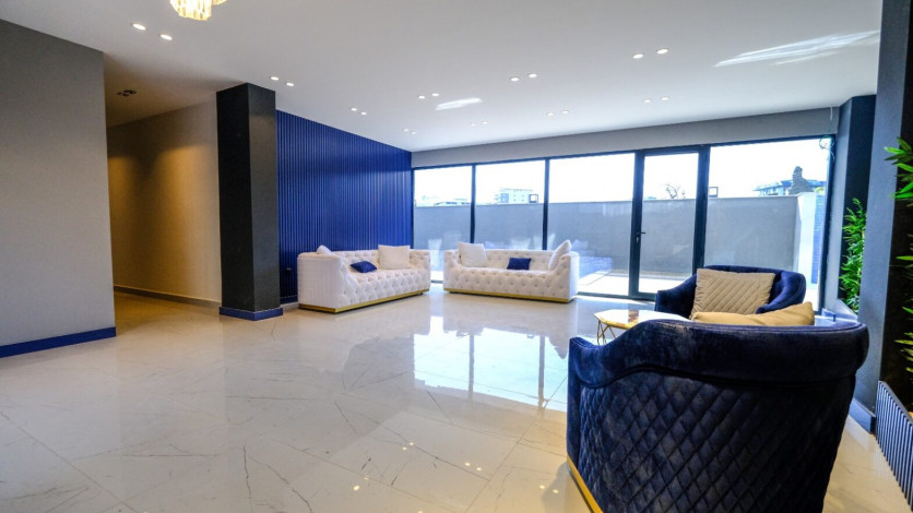 Меблированная двухкомнатная квартира в Махмутларе, 55м - Ракурс 21