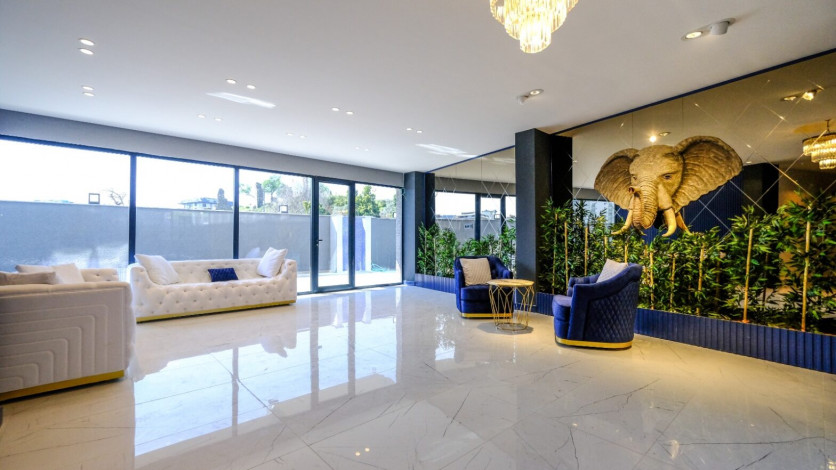 Меблированная двухкомнатная квартира в Махмутларе, 55м - Ракурс 22