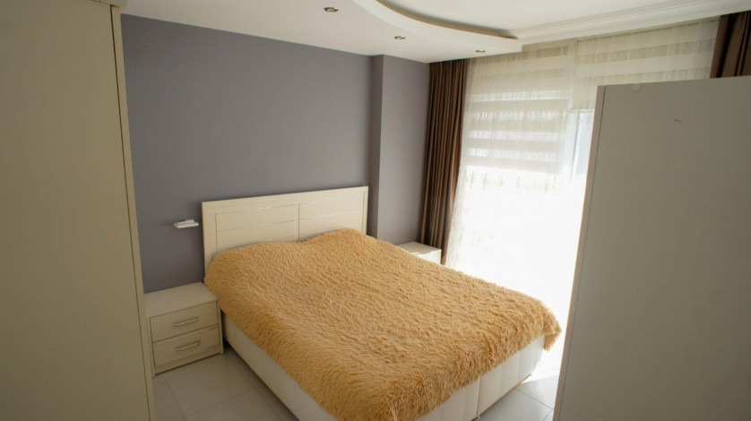 Двухкомнатная квартира с мебелью в Махмутларе, площадью 70м! - Ракурс 6