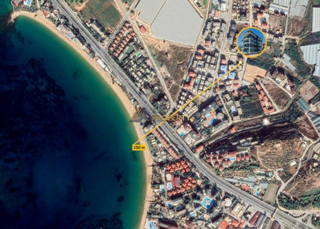 Апартаменты 3+1,  в 250 метрах от моря в районе Авсаллар, площадью 150 м. - Ракурс 15