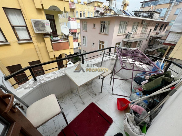 Двухкомнатная квартира в 250 метрах от знаменитого пляжа Клеопатра в Алании, 50 м2. - Ракурс 7