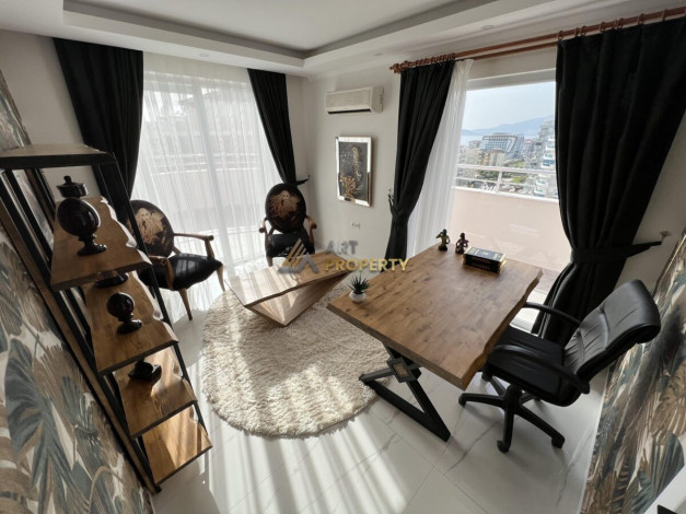 Полностью меблированный дуплекс с люксовой мебелью и дизайном в районе Махмутлар, 250м. Подходит под гражданство!! - Ракурс 2