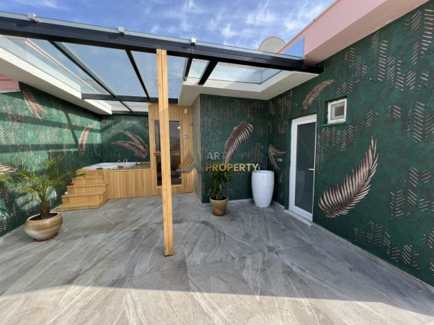 Полностью меблированный дуплекс с люксовой мебелью и дизайном в районе Махмутлар, 250м. Подходит под гражданство!! - Ракурс 4