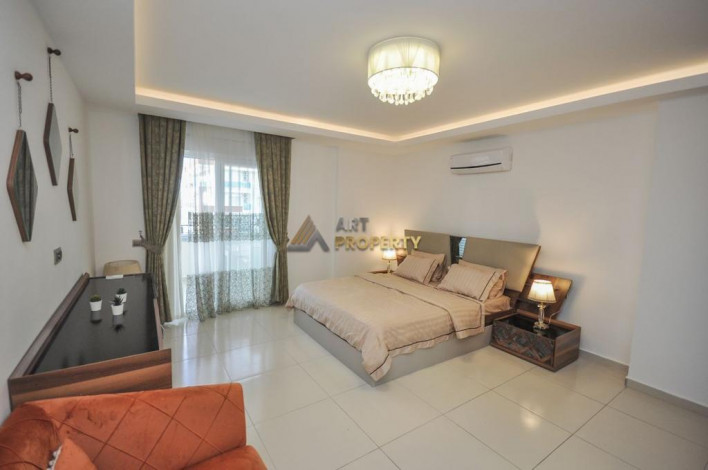 Меблированная двухкомнатная квартира в Махмутларе, 70м - Ракурс 6