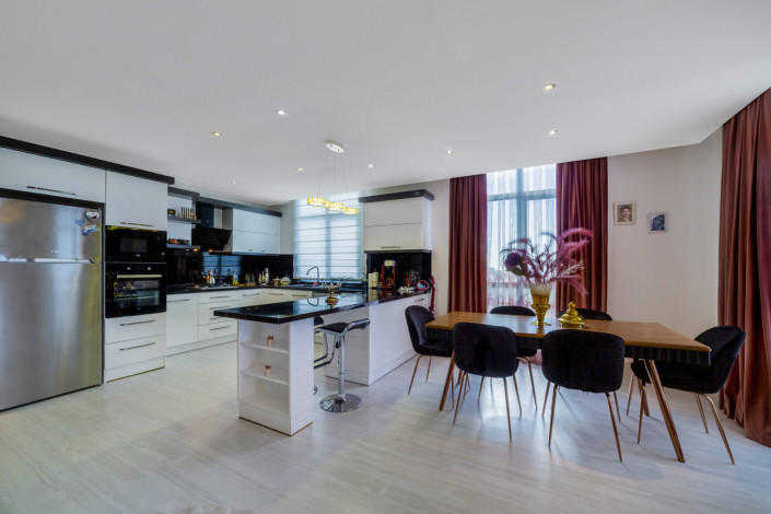 Шикарный четырехкомнатный дуплекс в комплекс в Тосмуре. - Ракурс 9