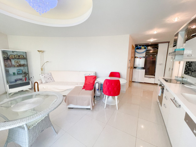 Квартира 1+1 с видом на море в комплексе с развитой инфраструктурой, Махмутлар, 73 м2 - Ракурс 48