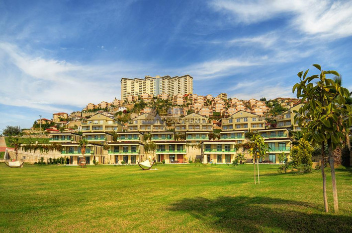 Таунхаус 1+1 в комплексе отельного типа в Каргыджаке, 65 м2 - Ракурс 25